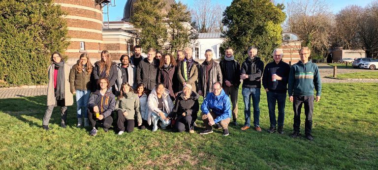 Group picture with all EDIPI ESRs, the project administrator and some of the lecturers for the week.
